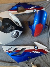 Bmw S1000RR 2010 Red White And Blue Fairing. Tail Light Indicators Included.