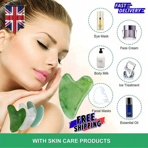 Gua sha jade stone natural - gua,
