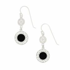Whitby Jet Drop Earrings