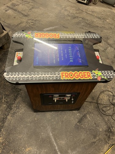 Frogger cocktail arcade - cocktail,