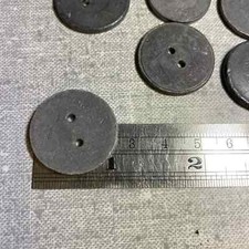 Penny Curtain Weights Sewing - 12g sew in hem weight 25mm Diameter