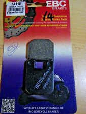 Gilera gsm50 H&K50 RCR50 RK50 SMT50 ZULU50  CZ Jawa 50 125 50/100 EBC Brake pads