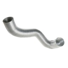 3 m Aluminium Flexi Pipe Alloy Air Duct Tube Heat Resistant Hose Ø 80 - 200 mm