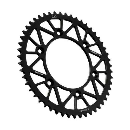 Sprockets black aluminium - jt,