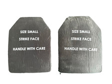 Body Armour Ballistic SAPI Plates - Level 4 - Size Small