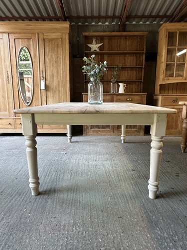 Rustic farmhouse pine - rustic, kitchen