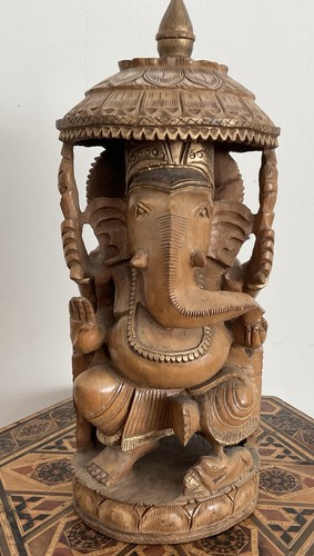 Vintage hand carved wooden - vintage,