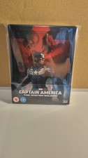 Marvels Captain America The Winter Soldier 3D Bu Ray Steelbook