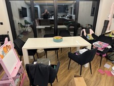 Gloss White Dining Table 6 - 8