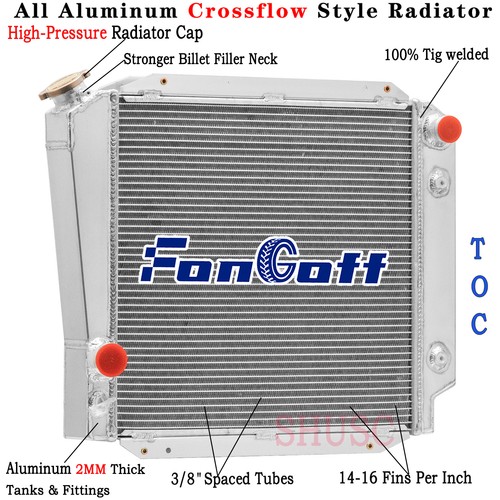 Aluminum rows radiator for - 2,