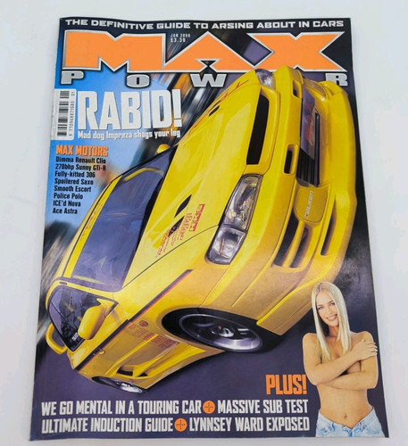 Max power magazine january - power,