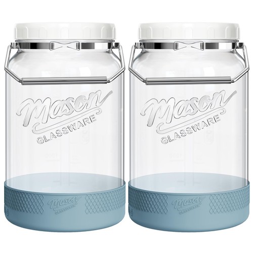 Dwbligt gallon glass - glass, lid