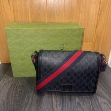 Men's GUCCI Leather Canvas