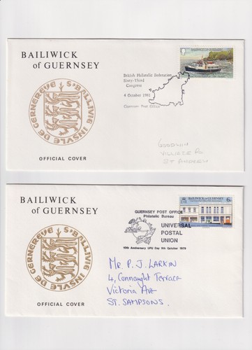 Guernsey first event covers - first,