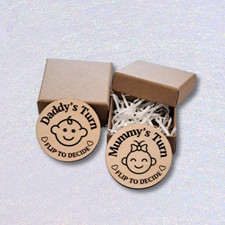 New Parent Decision Flip Coin