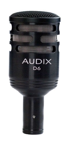 New audix dynamic - d6, cardioid