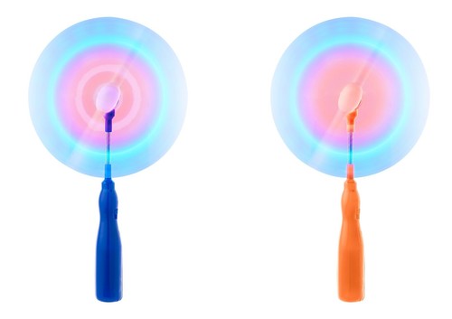 Blue orange flashing led - blue,