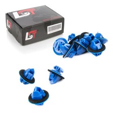 10x for TOYOTA Land Cruiser trim strips on wheel arch fender fastening clips