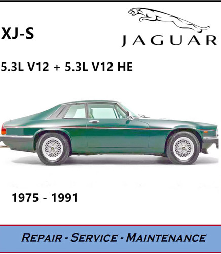 Jaguar workshop service - xj-s,
