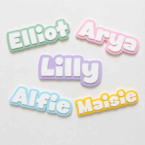 Personalised kids name door - personalised,