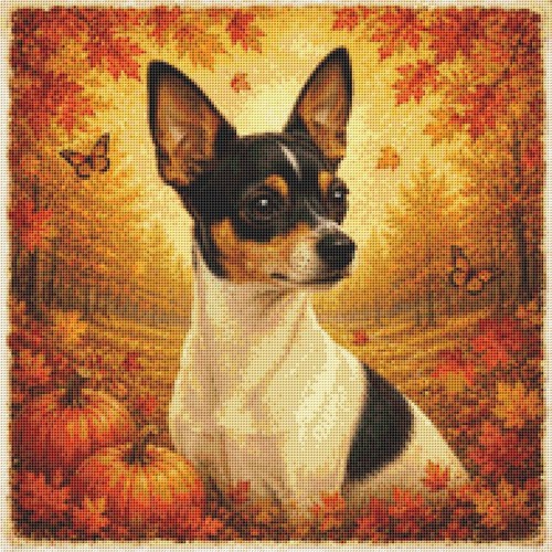 Toy fox terrier puppy dog - toy,