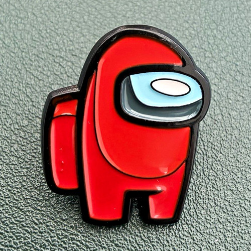 Among red crewmate - us, enamel