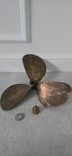 Bronze Propeller 3 Blades For Boats. OE13OC PR16/06473 3.5kg Vintage