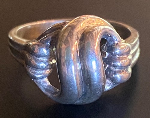 Vtg sterling silver claddagh - sterling,