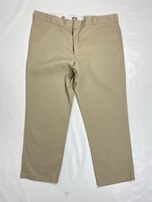 Dickies 874 Original Fit Flex Beige Chino Work Wear Trousers W44  L30     *1