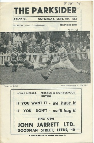 Rugby league programme for - programme,