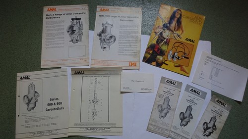 Amal carburettor carburation - amal,