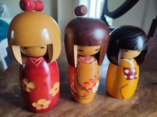 Kokeshis Dolls Vintage