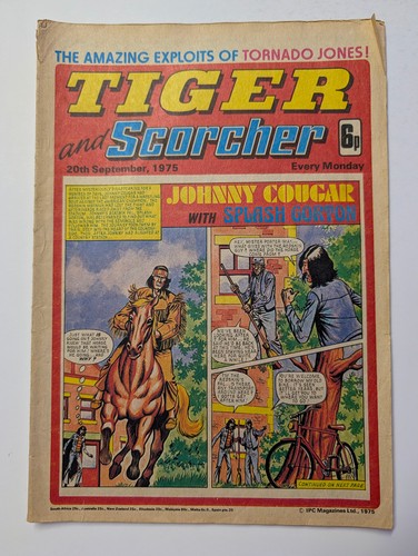 Tiger and scorcher comic 20th - scorcher,