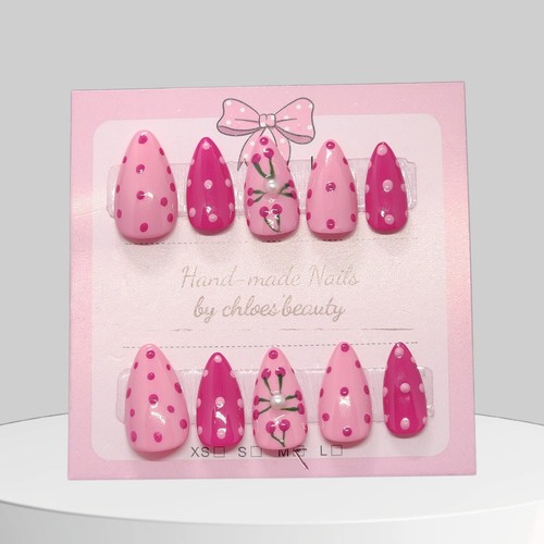 10pcs hand made press nails - 10pcs, hand-made