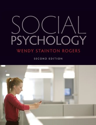 Social psychology stainton - social, by