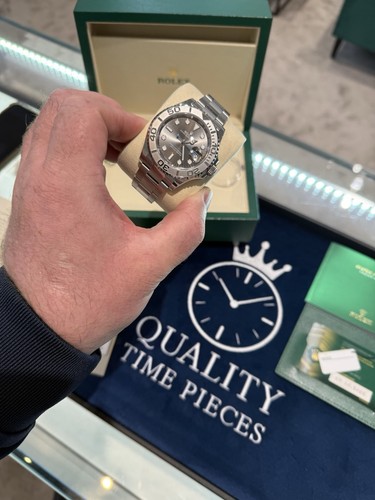 Rolex yachtmaster rhodium - yachtmaster, 40