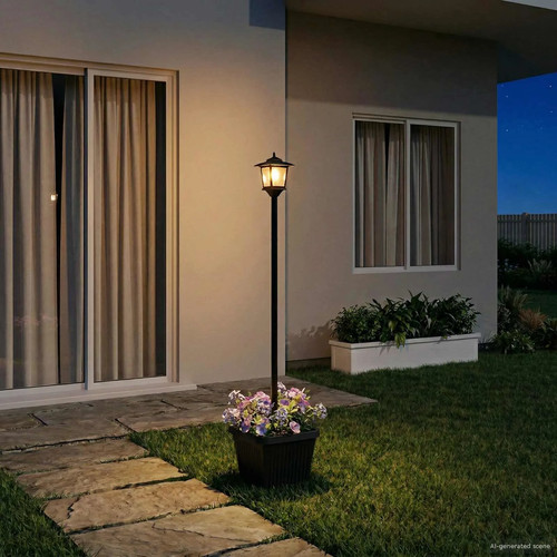 Walplus solar lamp - solar, with