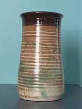 Studio Pottery Stoneware Vase / Pen Pot