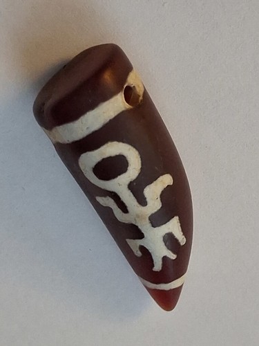 Tibetan dzi totem bead - totem,