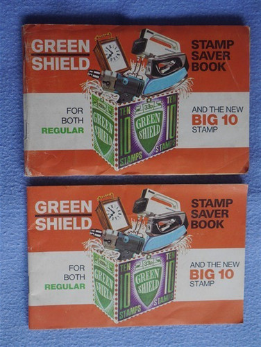 Green shield stamps saver - green,