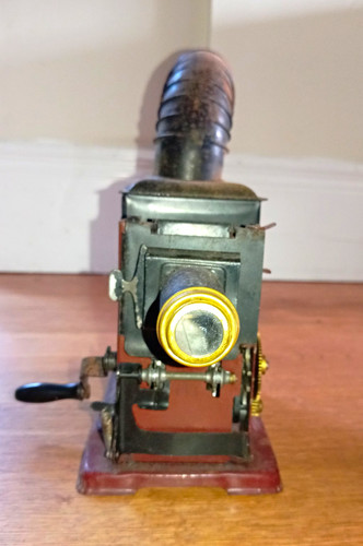 Vintage metal magic lantern - magic,