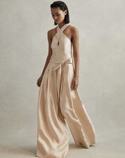 Reiss Jumpsuit Jacinta  Linen