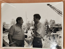 Photo construction site crane truck photo FS