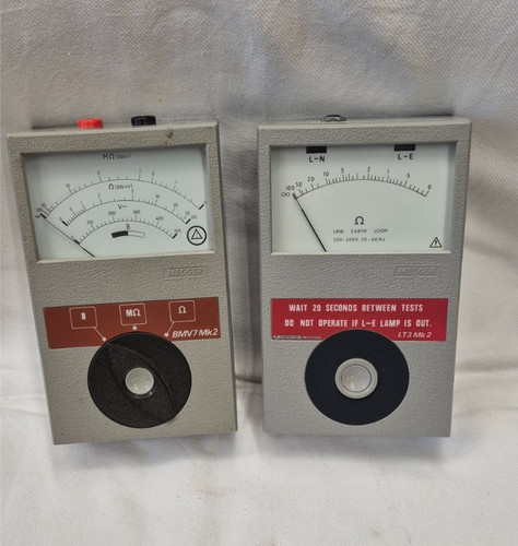 Vintage megger bmv7 lt3 - megger, mk