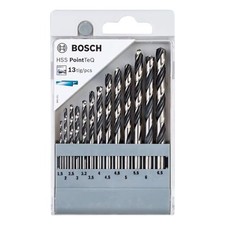 Bosch Professional Metal HSS-Set Twist Drills PointTeQ 13p 2608577349/1609200201