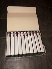 10 x TDK AR90 EA Cassette Tapes Recorded Once, Tabs And Labels Intact VGC Boxed