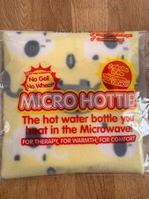 Hotties Yellow Elephant Fleece Microwavable Hot Water Bottle Micro Hottie