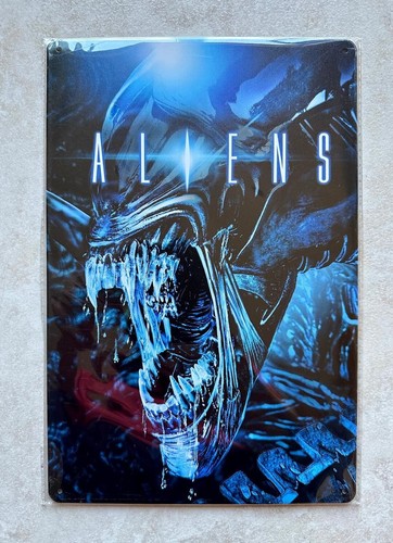 Aliens movie metal - sign, man
