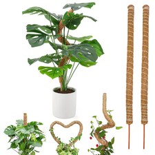 Moss Pole 60-120cm Moss Poles for Plants Climbing Plant Bendable Plant Supports
