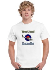 Westland Gazelle Helicopter T Shirt Army Air Corps